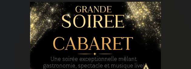 Soirée Cabaret au Gymnase de Coubertin. 